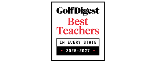 2026-2027 Golf Digest Best Teacher Award Badge